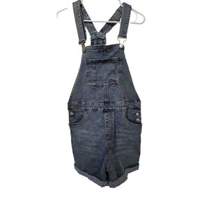 Composition bib shorts size XL blue jean